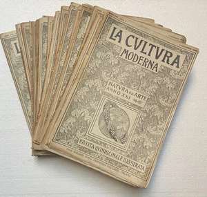 Moderne Kultur 21 Zeitschriften Natur und Kunst Jahr 1912 - Bild 1 von 6