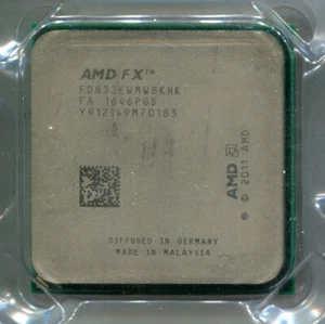 AMD FX-8320E FD832EWMW8KHK 3.2 to 4.0 GHz eight core socket AM3+ CPU 95W Vishera - Picture 1 of 4