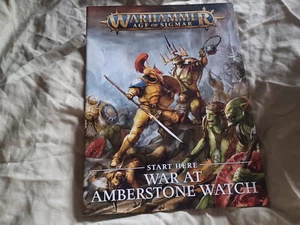 War at Amberstone Watch Dominion Warhammer Age of Sigmar AOS Book - Picture 1 of 5