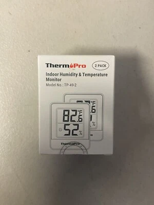 2pcs mini  LCD Digital Indoor Hygrometer Thermometer Humidity Monitor Meter - Image 1 of 3