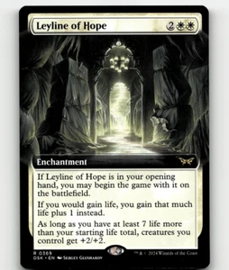 MTG Leyline of Hope (Extended Art) #369 - Duskmourn: House of Horror - Picture 1 of 1