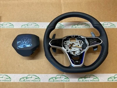 VW TOUAREG MULTIFUNKTIONSLENKRAD LENKRAD LEDERLENKRAD 760419089AA ORIG.NEU!! - Bild 1 von 4