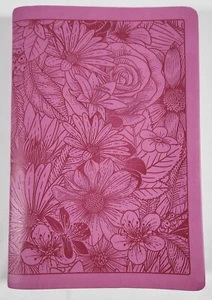 NLT Pink Garden Large Print Thinline Bible Filament-Enabled Edition Leatherlike - Picture 1 of 6