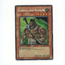 Yugioh! Elemental Hero Wildheart Secret (Super) Rare GSE-EN001 Near Mint