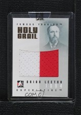 2007-08 ITG Superlative Famous Fabrics Holy Grail Gold 1/1 Brian Leetch HOF 7ez