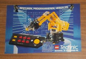 1991 Rare Advertising LEGO Technic 8094 Control Center