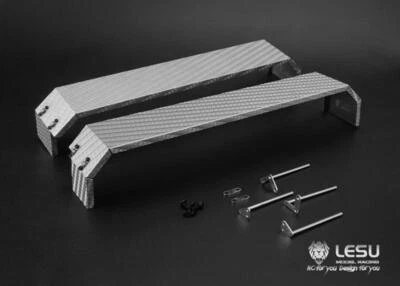 Metal Fender for Tamiya 1/14 Scale 3 Axles RC Dumper LESU Truck Car Model Parts - Image 1 of 4
