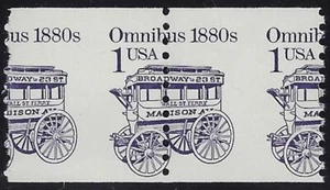 2225b - Huge Misperf Error / EFO Pair "Omnibus" Mint NH (S8) - Picture 1 of 1