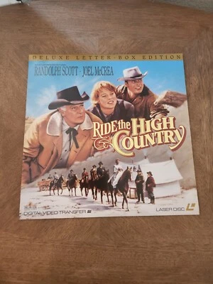 "Ride the High Country" Laserdisc LD Deluxe Letterbox Edition Classic Western - Image 1 of 4