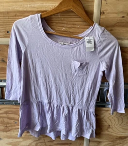 Abercrombie Kids Girls XL Light Purple Top- New w/Tags - Picture 1 of 5