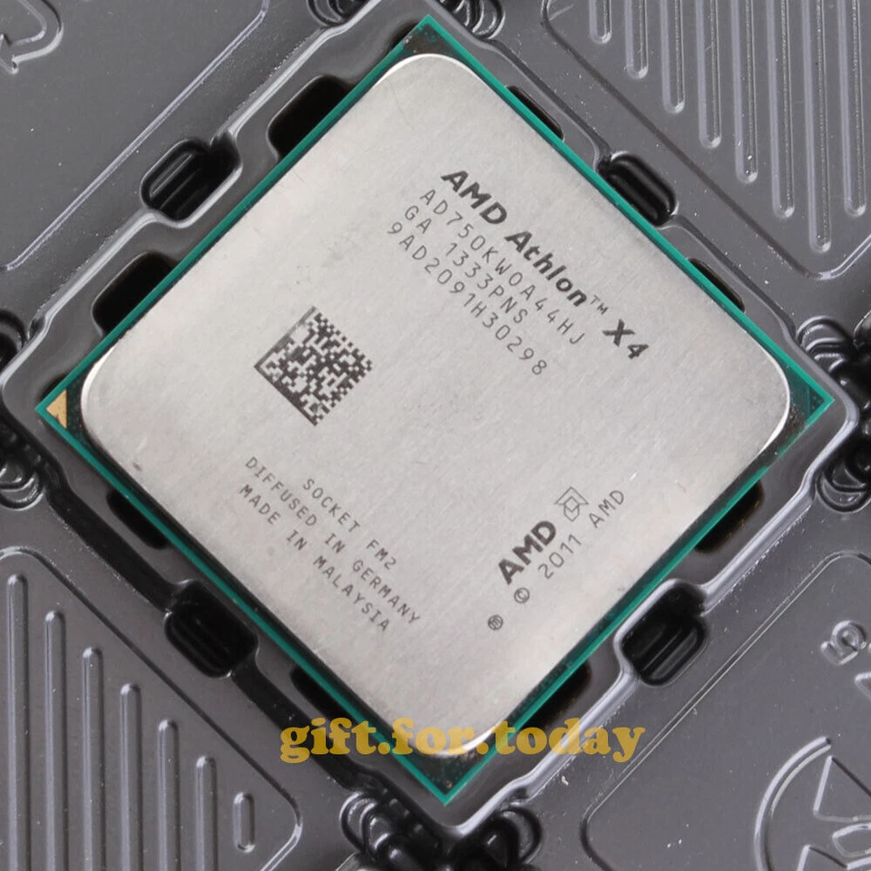Processador CPU Original AMD Athlon X4 750K 3.4GHz Core 2 Quad (AD750KWOA44HJ) - Imagem 1 de 2