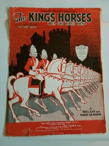 The King's Horses and the King's Men Sheet Music. Fox Trot 1930. Piano Ensembles - Picture 1 of 8