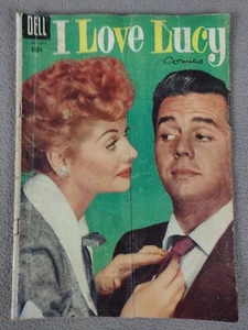 1955 I LOVE LUCY COMICS #6 May - July Dell Comics Reader Cover Rough, Pages Fair - Picture 1 of 9
