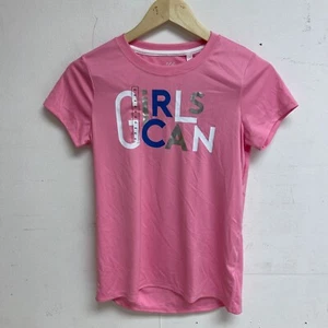 DSG Girl's Crew Graphic Tee Bubble Pink Girls Summer Short Trend Sleeve DAG11100 - Picture 1 of 10