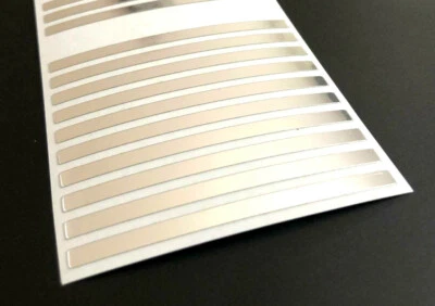 10x SCANIA Radabdeckung Chrom Aufkleber Wedico 1:14,5 TAMIYA Sticker 030 - Bild 1 von 3