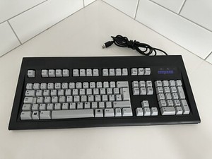 Unicomp IBM Model M Buckling Spring Mechanical Keyboard Black/Grey UK ISO Layout