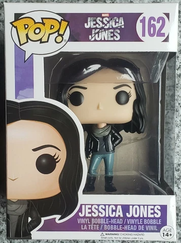 FUNKO POP Marvel Jessica Jones VINYL Bobble Figure Avengers NETFLIX Defenders Cover