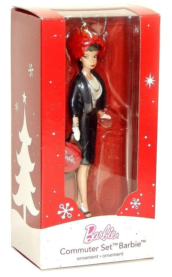 2014 American Greetings Commuter Set Barbie Heirloom Collection ¡Adorno! Foto 1 de 1