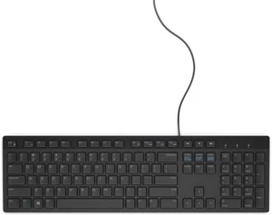 Brand New DELL KB216t1 Wired Multimedia Keyboard English Black Tested Au Seller - Picture 1 of 3