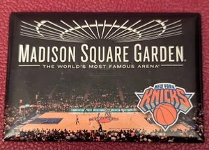 NY Knicks Basketball "Madison Square Garden" Refrigerator Magnet - NBA - Picture 1 of 2