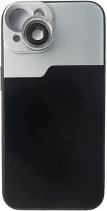 Soczewka makro 30x filtr mikroskopowy z etui w kolorze czarnym do iPhone 14 Plus - Zdjęcie 1 z 4