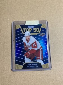 2019-20 Upper Deck Allure Top 50 Blue Filip Zadina #T50-34 Rookie RC