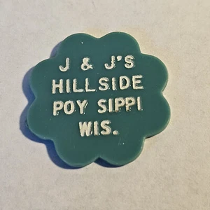 J J 's Hillside Poy Sippi, WI Plastic Good For Token Mixer #123 - Picture 1 of 2