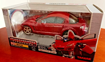 robot TRANSFORMERS Binaltech BT-08 Red Meister , Diecast metal. Takara. Rara - Immagine 1 di 4