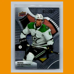 Tarjeta de hockey Miro Heiskanen #41 2021 Upper Deck Allure Dallas Stars NHL CASI NUEVA - Imagen 1 de 3