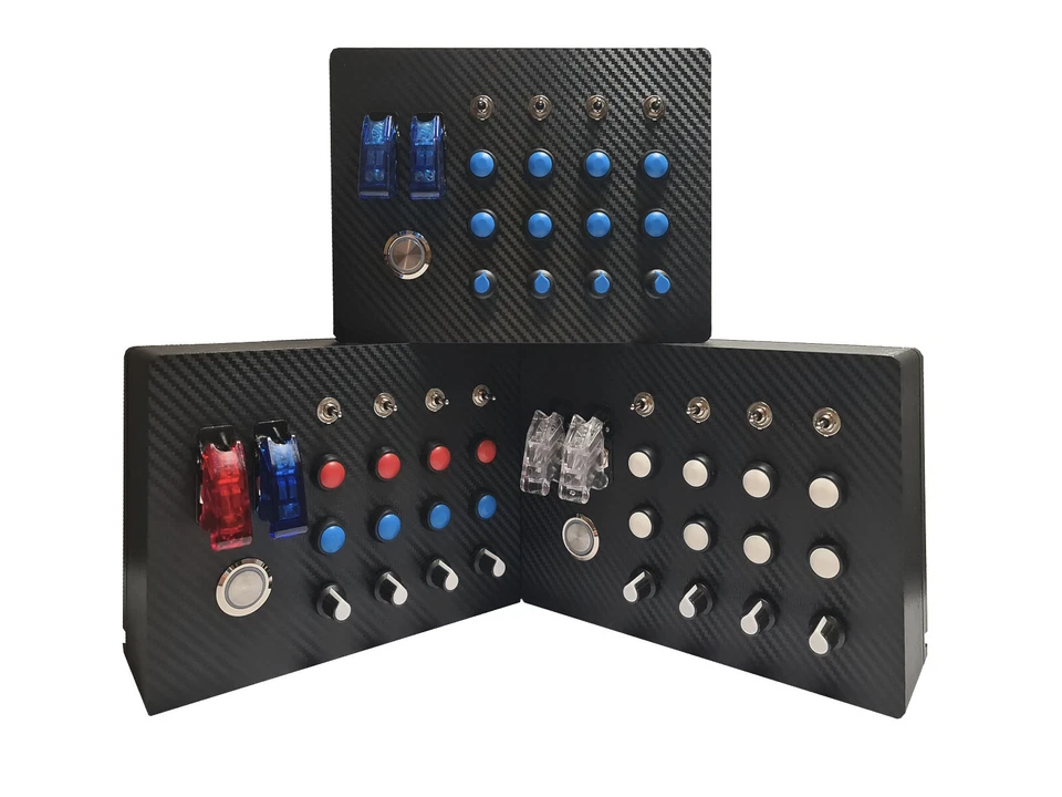 31 Functions Sim Racing/Flight Sim Button Box For PC - Horizontal - Image 1 of 4