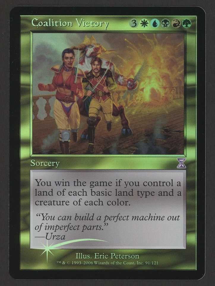 COALITION VICTORY Time Spiral Timeshifted Foil NM/MINT [Nostalgium] - Image 1 of 1