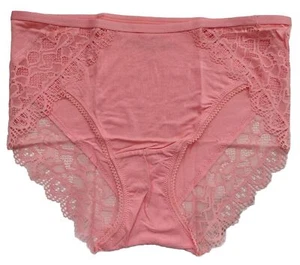 NEW Soma Embraceable Enchanting Lace High-Leg Brief Panty Pink Size S NWT - Picture 1 of 4