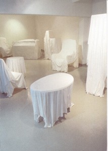 Einladungskarte/Invitation Card:Andreas von Weizsäcker Omerta Rastatt 2000