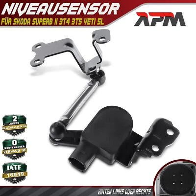 Sensore Livello Regolazione Luminosità Posteriore per Skoda Superb II 3T4 3T5 Yeti 5L - Immagine 1 di 4