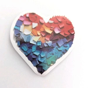Cute Sticker For Laptop Phone Case Small Stickers Decals Scrapbook Paper Heart - Picture 1 of 1
