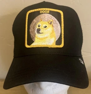 DOGE Goorin Bros Trucker Hat Cap - D.O.G.E - Elon - Picture 1 of 9