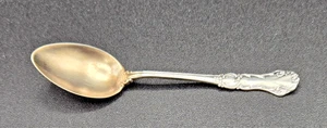 Sterling Silver Demitasse Spoon w/Gold Wash - Picture 1 of 3
