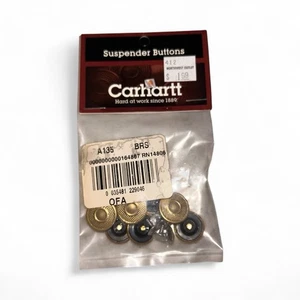 Carhartt Set di 8 bottoni a sospensione colore oro - Foto 1 di 2