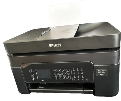 Epson WorkForce WF-2850dwf AIO InkJet Printer A4 WiFi C11CG31401 REF W/WARRANTY - Image 1 of 4