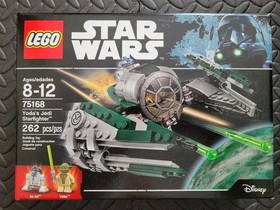 LEGO Star Wars 75168: Yoda's Jedi Starfighter, New and Factory Sealed, Retired 