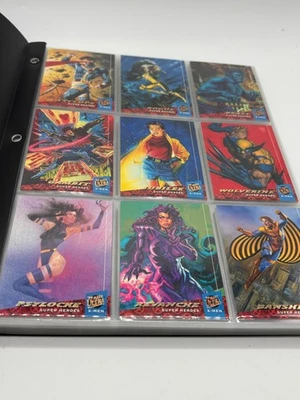 Juego completo de 150 cartas coleccionables X-MEN Ultra Marvel Comic 1994 - más subconjuntos Foto 1 de 4