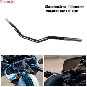 Manillar de motocicleta de 1" para Harley Softail Touring FLHX FLHXSE FLTRXSTSE - Imagen 1 de 8
