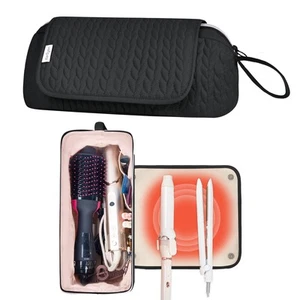 Hair Tools Travel Bag Heat Resistant Mat Case Hot Tools Straightener, Curling... - Picture 1 of 7