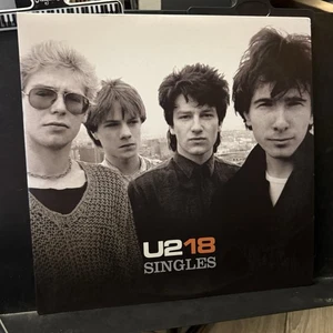 U2 U218: Singles Vinyl 2 LP Neon Orange W/Booklet (VG+/VG+) Target - Picture 1 of 5
