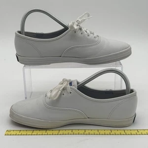 Keds WH45750M Champion Women 7.5 White Leather Casual Shoes Sneakers Cushioned. - Picture 1 of 13