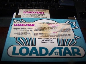 LOADSTAR Disk 1 Issue 44 for Commodore 64 or 128 - Picture 1 of 1