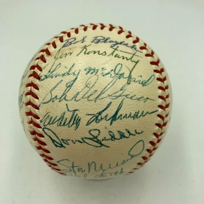 1956 St. Louis Cardinals Team Signed National League Baseball JSA COA - Image 1 of 4