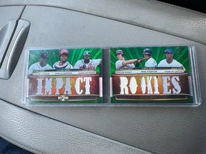 2011 Topps Triple Threads Relic Double Combos Impact Rookies Stanton Posey /18 - Picture 1 of 7