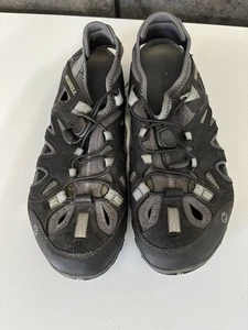 Merrell Performance Footwear Nero Donna Taglia 10.5 Portage Web Sandalo da Escursionismo - Foto 1 di 6