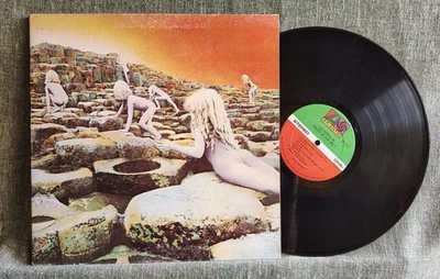 LED ZEPPELIN 🧡💚 HOUSES OF THE HOLY Vinyl LP 1973 Robert Ludwig Record Album VG - Image 1 of 4